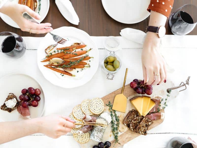 charcuterie roasted veg