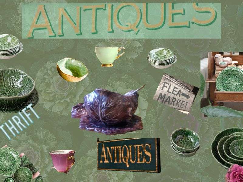 Cabbage Crush spring tablescape