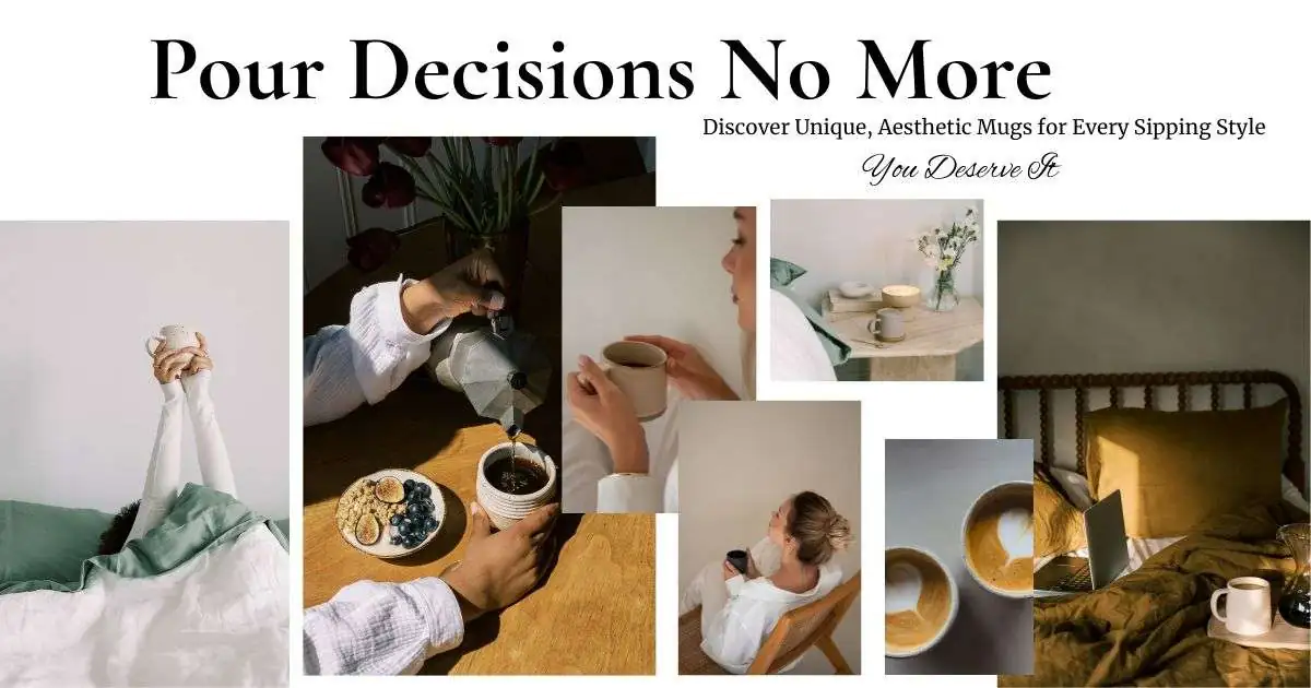 Unique aesthetic coffee mugs